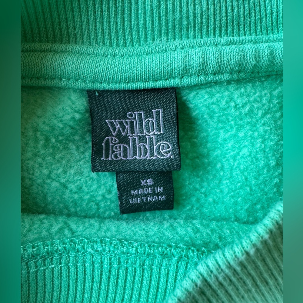 Green 1996 Paradise Beach Club Crewneck Sweatshirt - Picture 4 of 7
